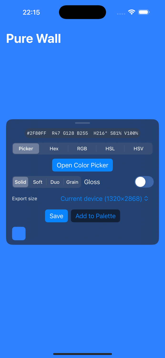 Pure Wall - Simple Wallpapers