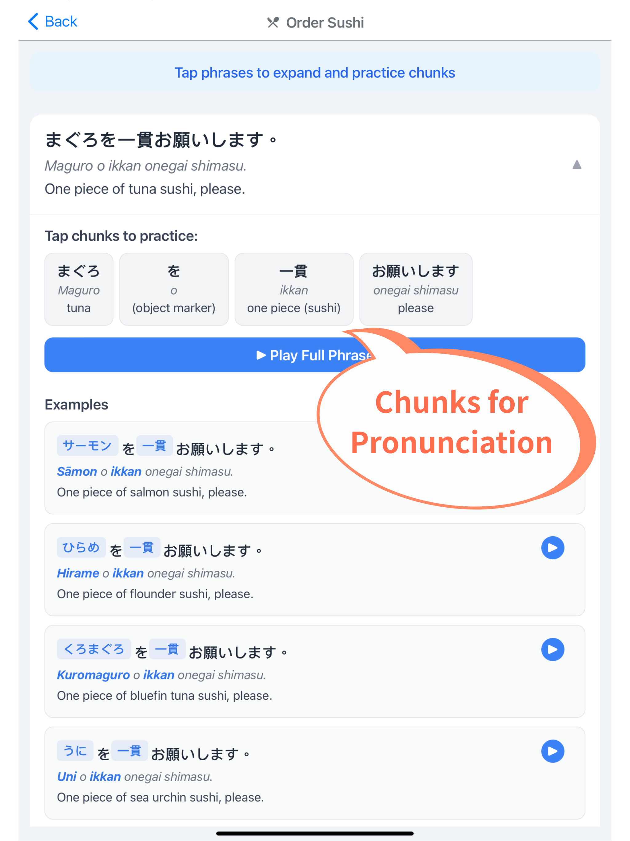 Instant Japanese: Tap & Speak