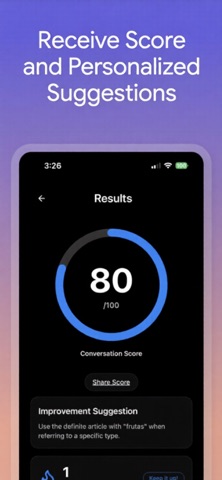 FluentSpeak: AI Language Coach Screenshot 5 of 5