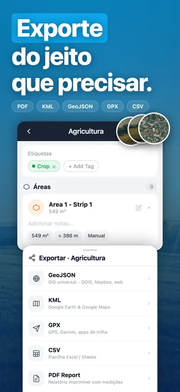 Land Lens: Medida Mapa Terra screenshot 7 of 9