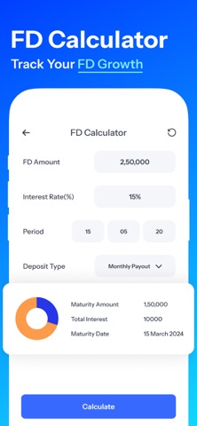 Loan EMI Calculator : Planner screenshot