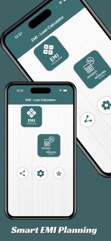 EMI Loan Tracker Calculator screenshot