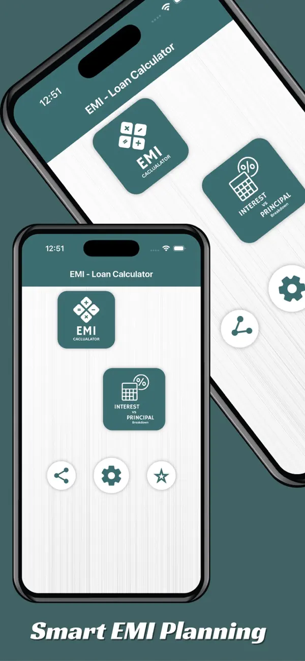 Screenshot #2 pour EMI Loan Tracker Calculator