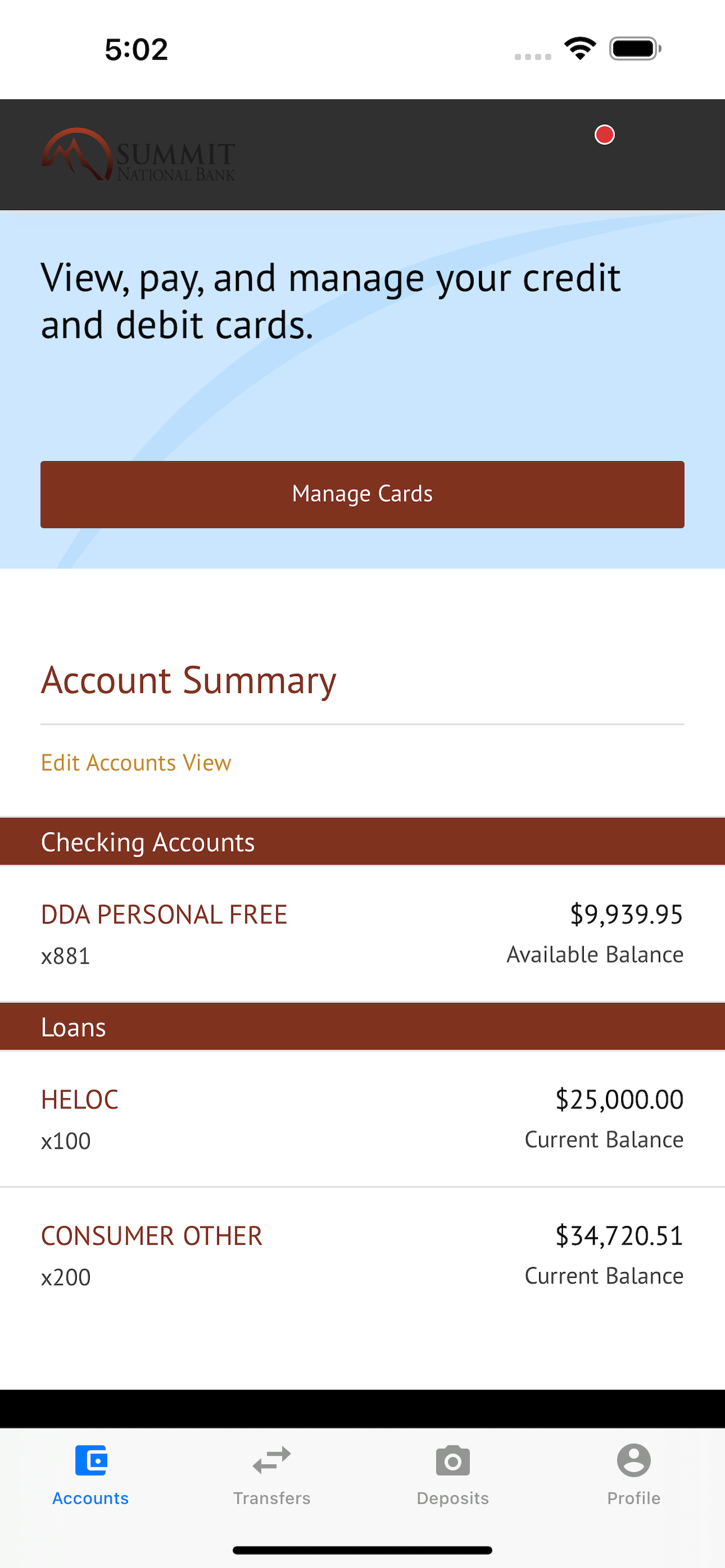 Summit National Bank Mobile