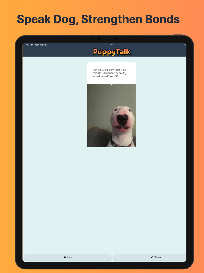PuppyTalk Dog/Pet Translator