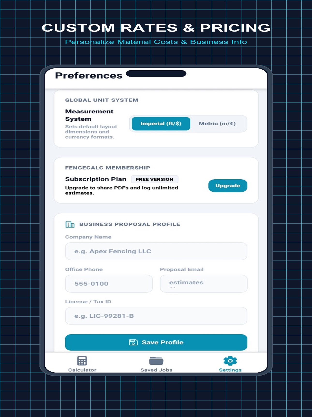 Screenshot 5 of Fence Estimate Pro