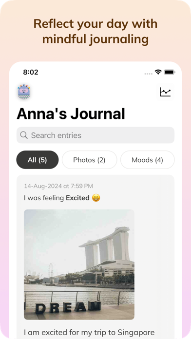 My Wellbeing Mental Health App Screenshot