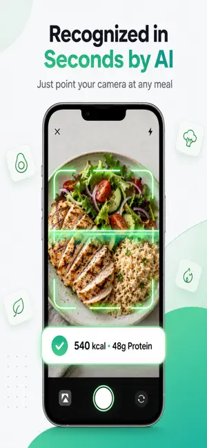 AI Calorie Counter Food Log screenshot 2
