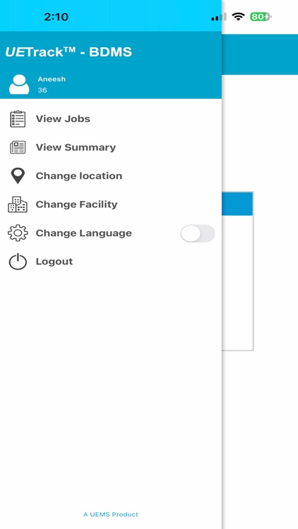 UETrack™ - BDMS CGH UAT