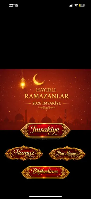 Ramazan İmsakiye 2026: Güncel screenshot 2
