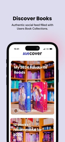 Uncover - Bookish App Screenshot 2 of 7