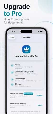LensFix PDF扫描仪 screenshot