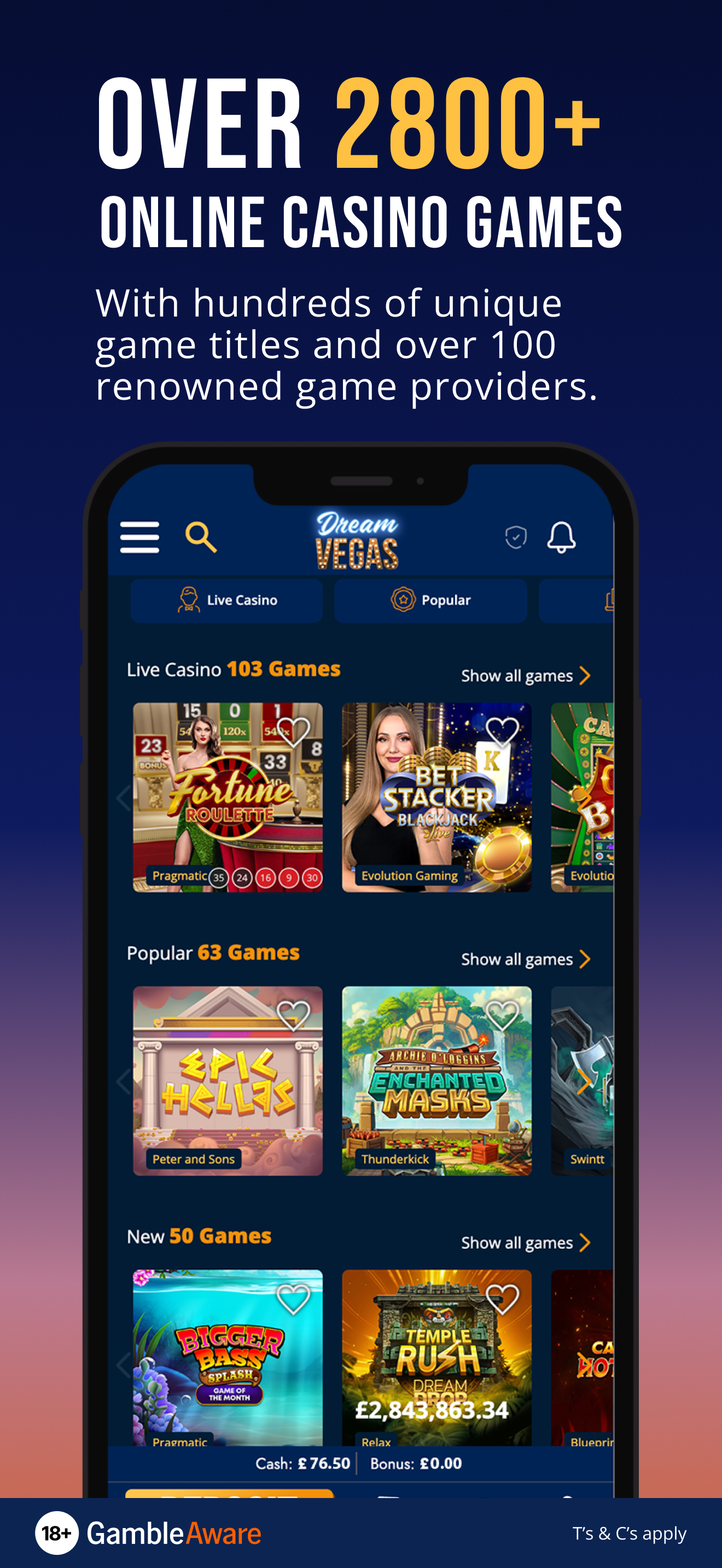 Dream Vegas screenshot 4