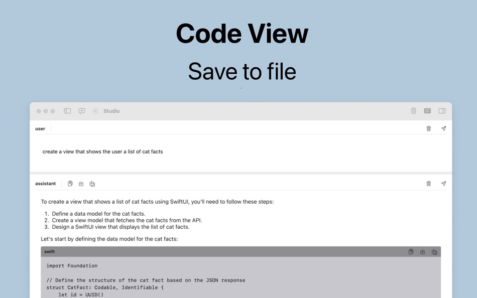 #3. AIAppStudio (macOS) بواسطة: Richard Moult