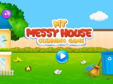My Messy House Cleaning Game iPad screenshot