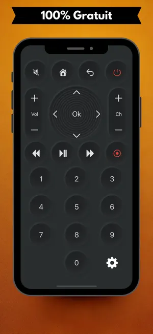 Telecommande orange box tv screenshot 1
