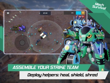 Mech Survival iPad screenshot