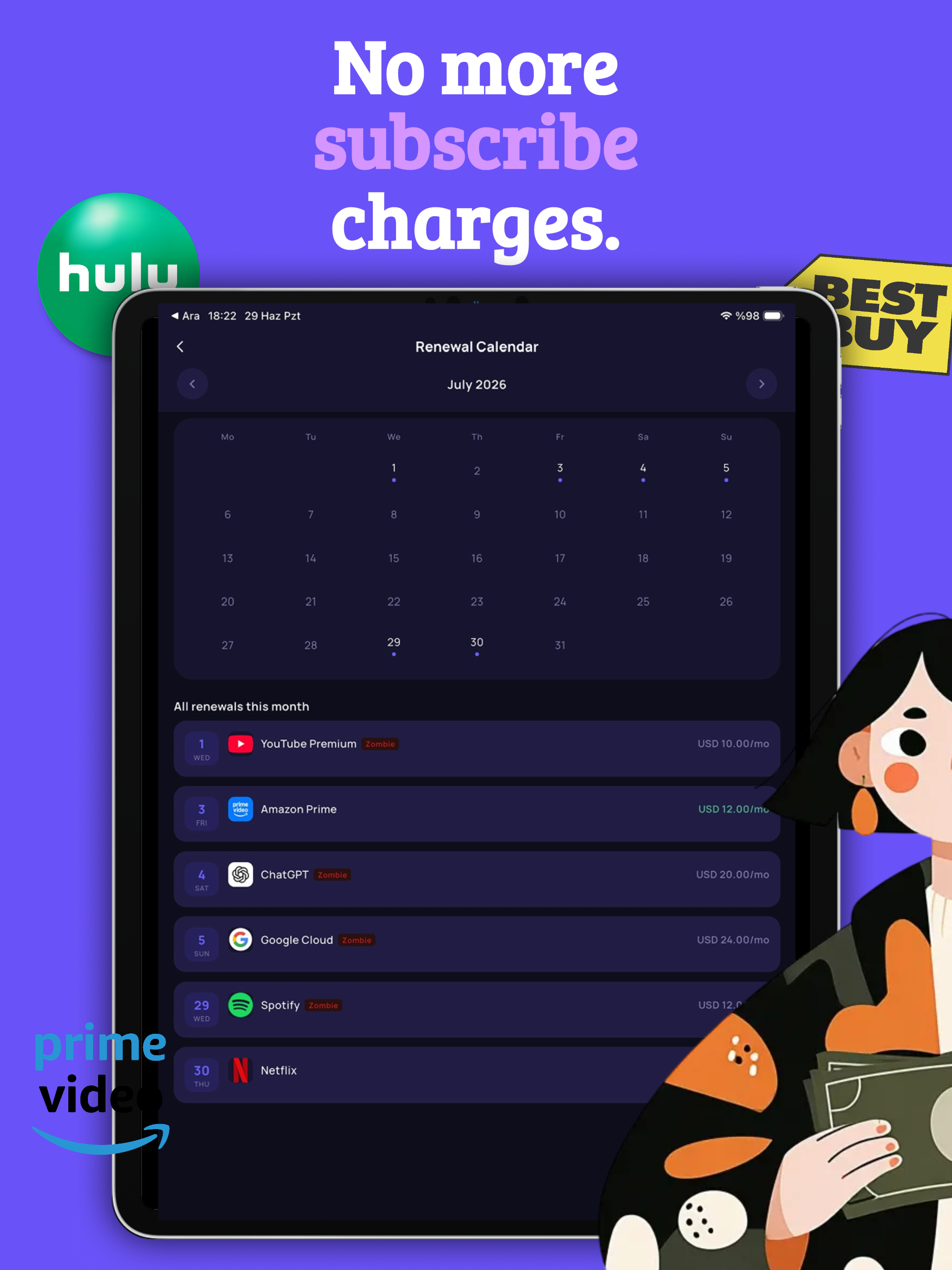 CentryAI: Subscription Tracker screenshot 8