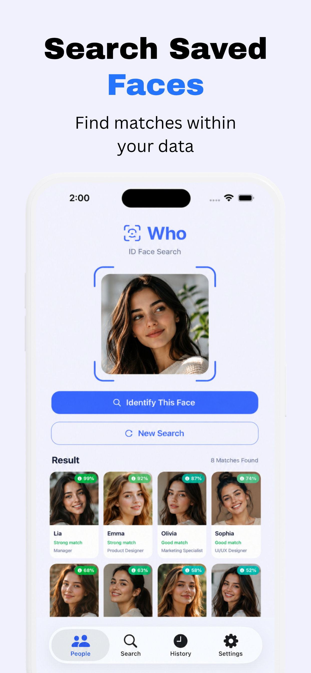 Who - ID Face Search screenshot 4