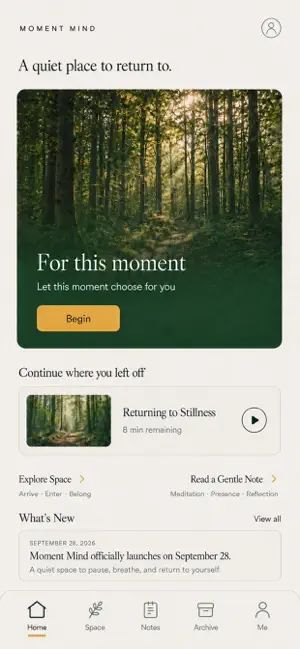 Moment Mind：Meditation screenshot 2