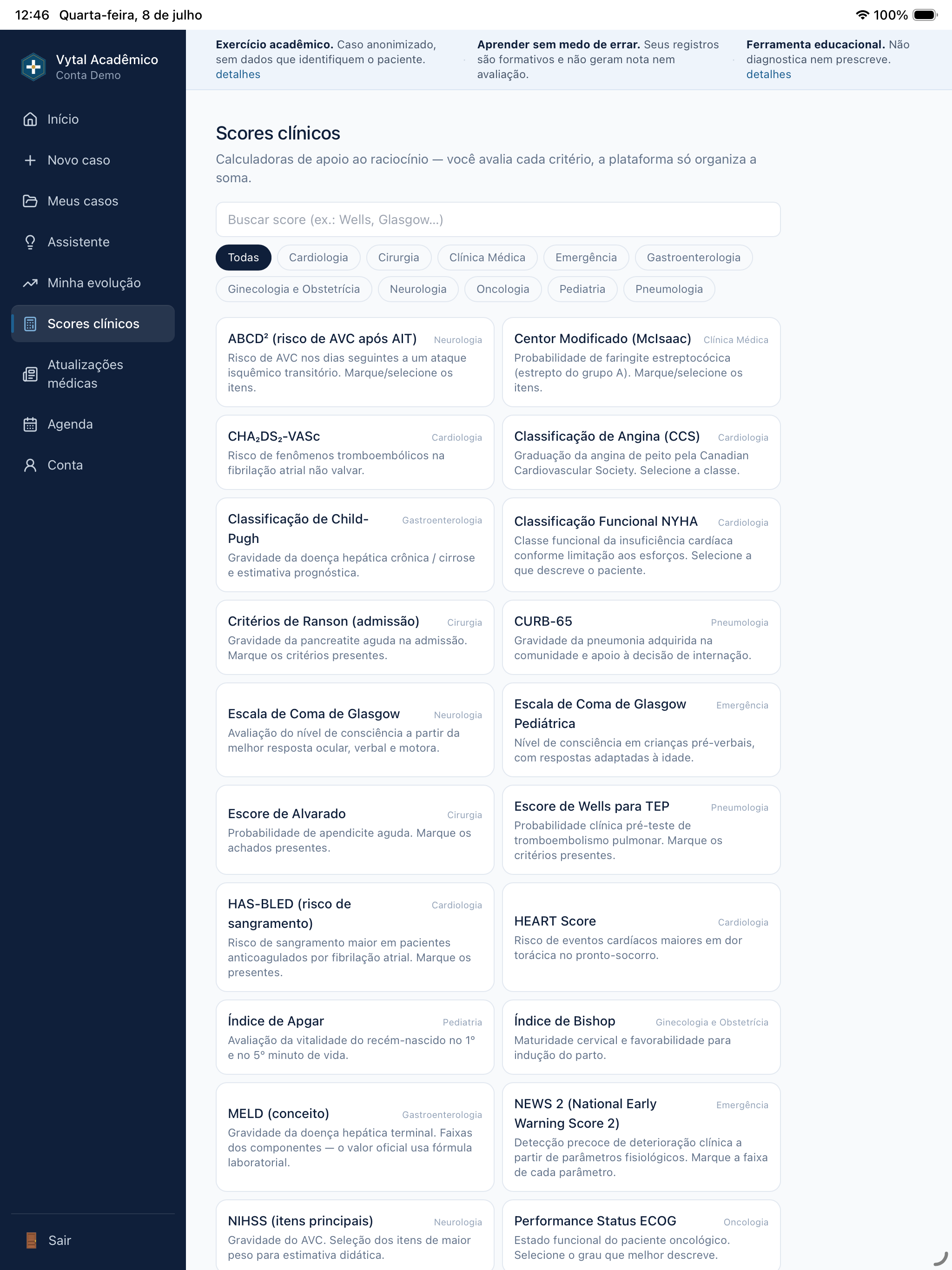 Vytal Academico screenshot 13