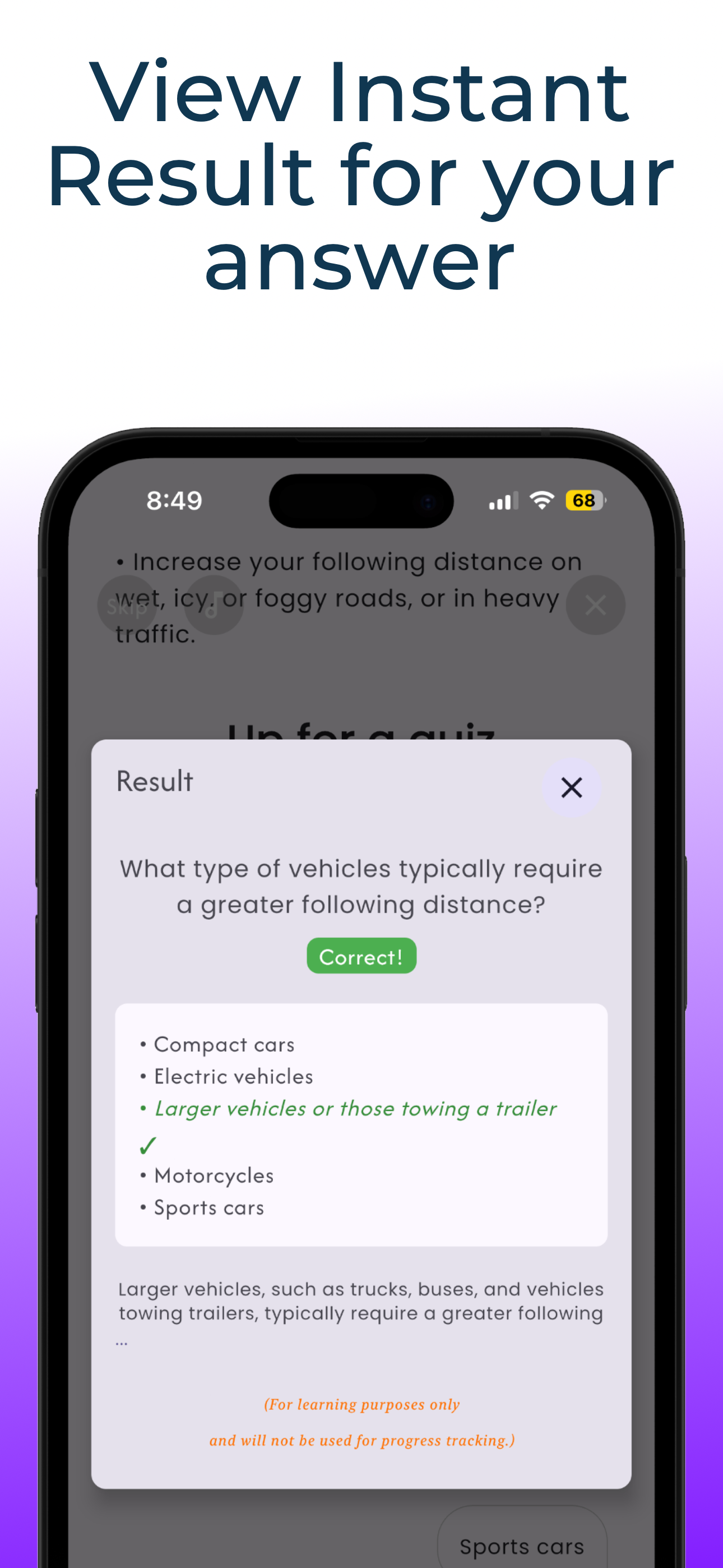 DMV Practice Test + AI Coach