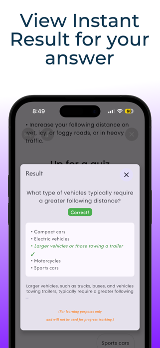 DMV Practice Test + AI Coach Screenshot 10 of 10