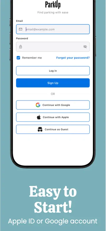 ParkUp App screenshot 5 of 5