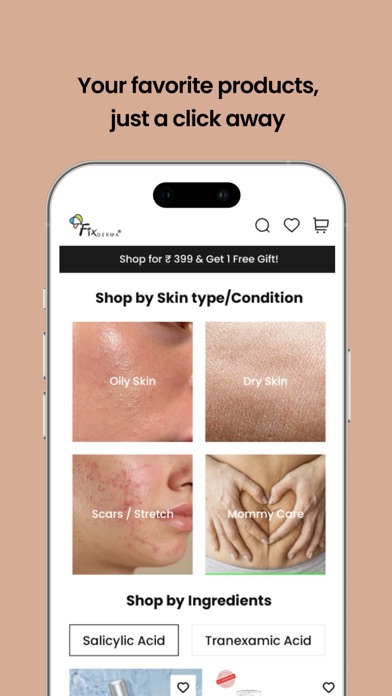 Fixderma Skincare Screenshot