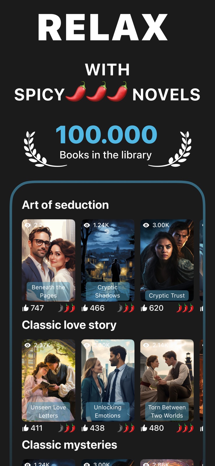 Onmistory: Romance Novels iphone screenshot 2