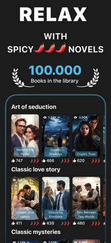 Onmistory: Romance Novels iPhone screenshot