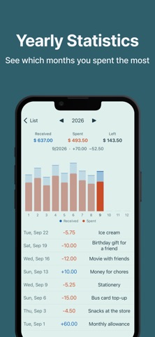 AllowanceMon - Pocket Money Screenshot 4 of 7