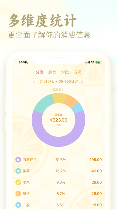 口袋记账-懂记账 会生活 Screenshot
