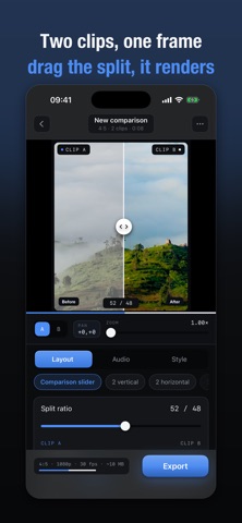 Compare Video & Photo—Sidefold Screenshot 1 of 8