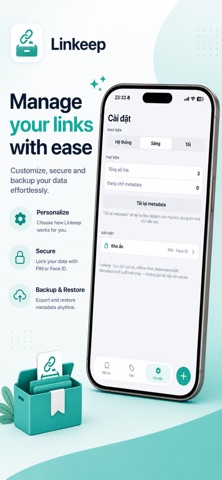 Linkeeper - Bookmark Saver iPhone screenshot