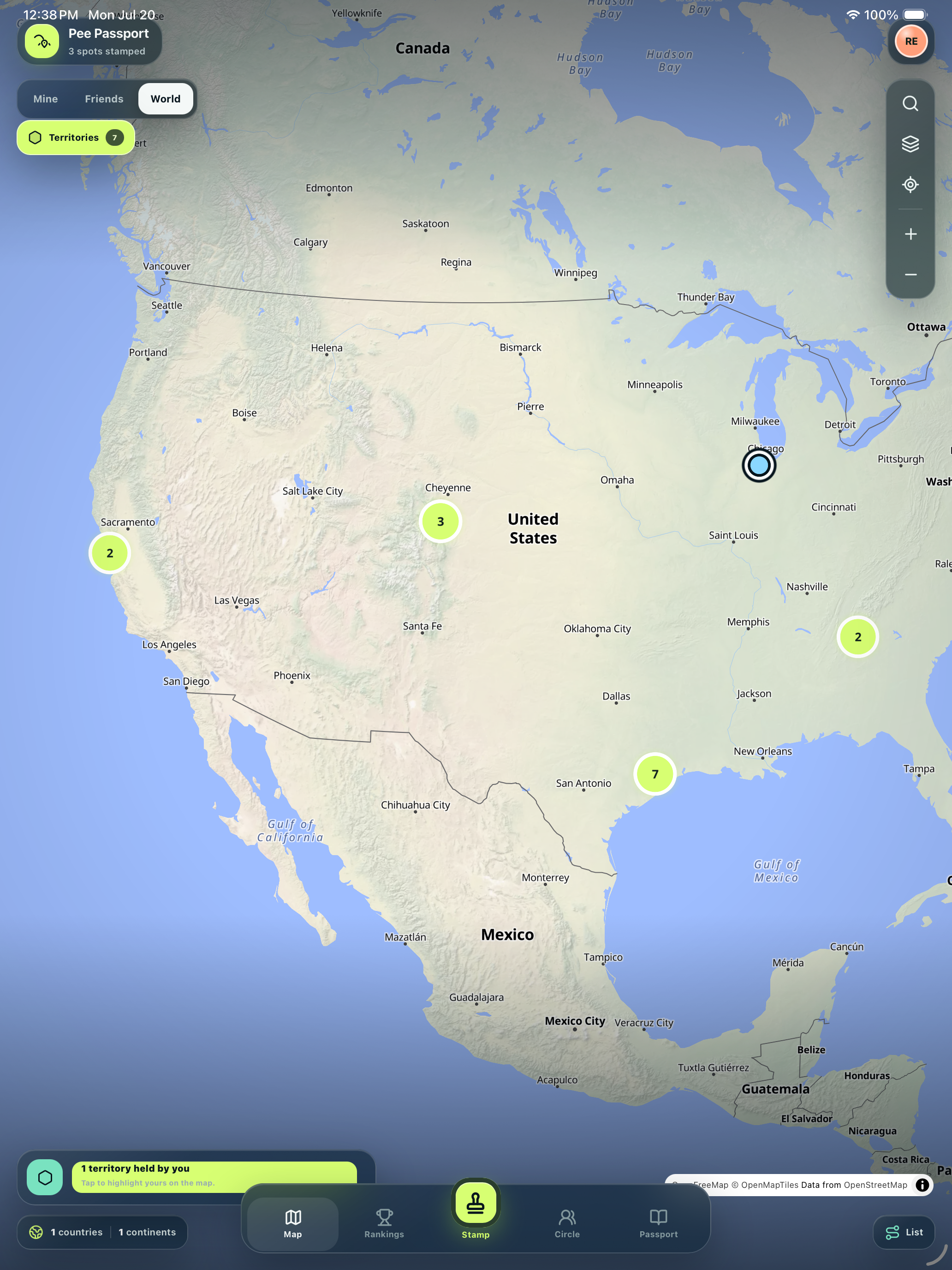 Pee Passport screenshot 8