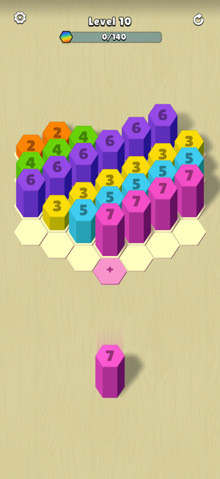 Hexa Shift Puzzle Screenshot 5 of 10