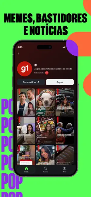 GloboPop - Assistir vídeos iPhone screenshot 5