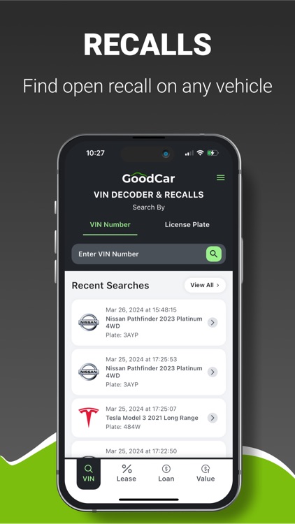GOODCAR: Vehicle History Check