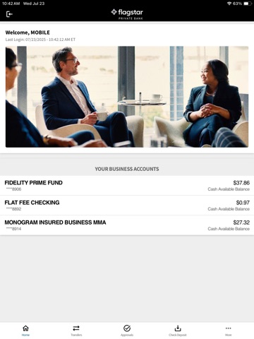 Flagstar Private Mobile Bkg ipad screenshot 4