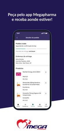 Megapharma: Farmácia online iPhone screenshot