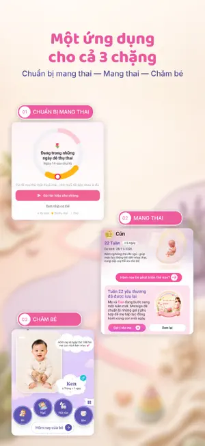 Momigo: Mẹ Bầu & Nuôi Con screenshot 1
