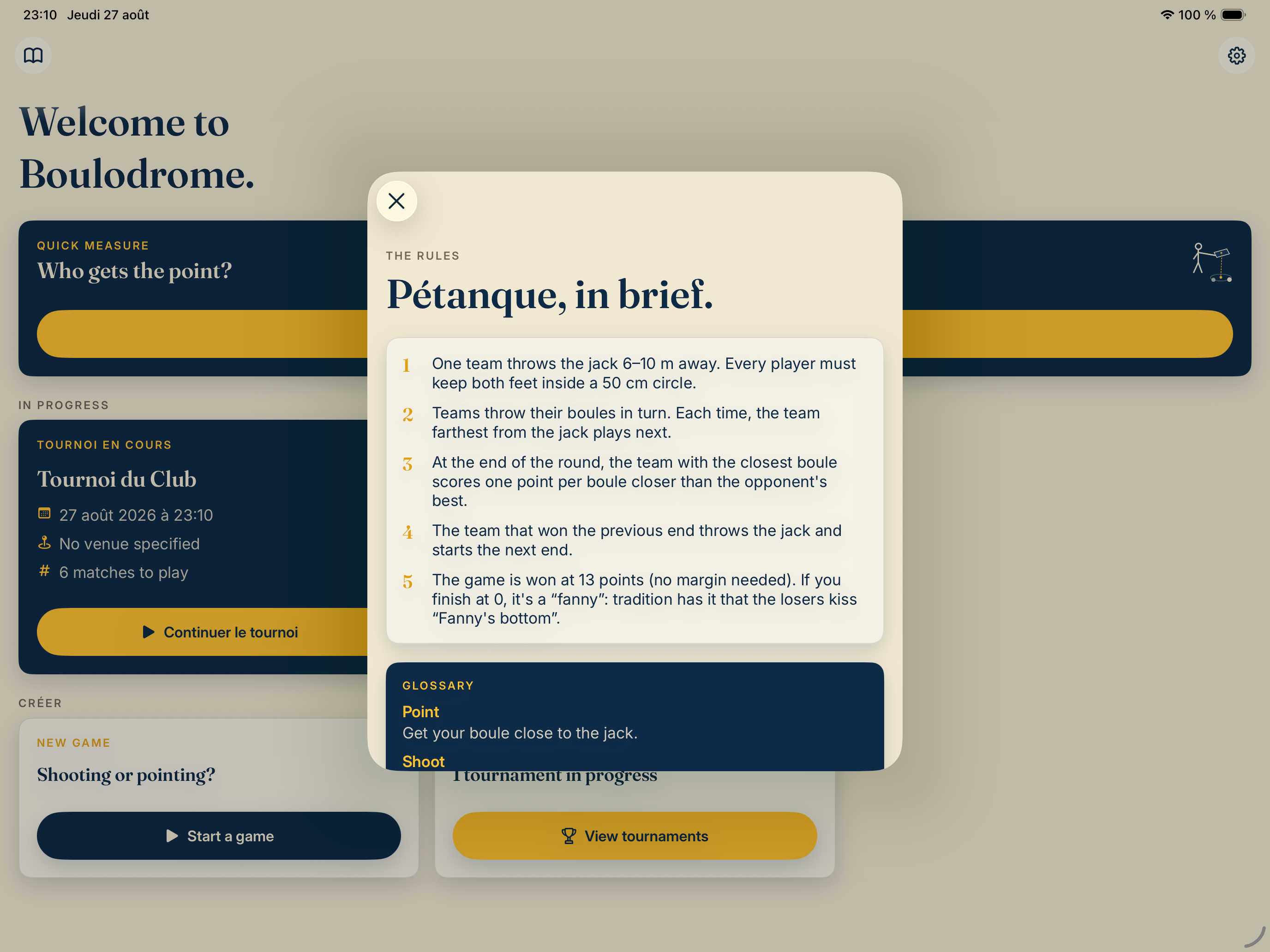 Boulodrome screenshot 14