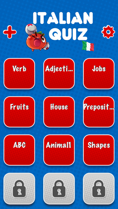 Game to learn Italian Screenshot