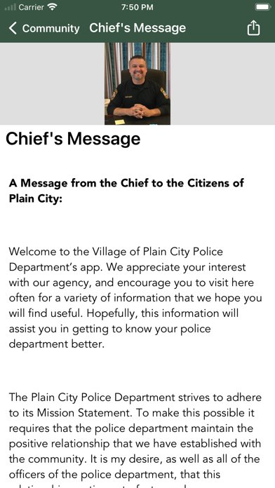 Plain City, OH Police & Gov't Screenshot