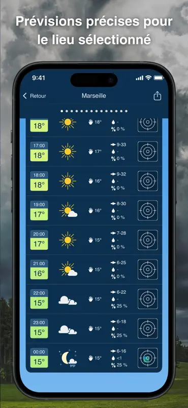 meteoblue weather & radar maps screenshot 9 of 9