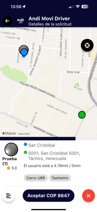 Andi Movi Driver Screenshot 2 of 4