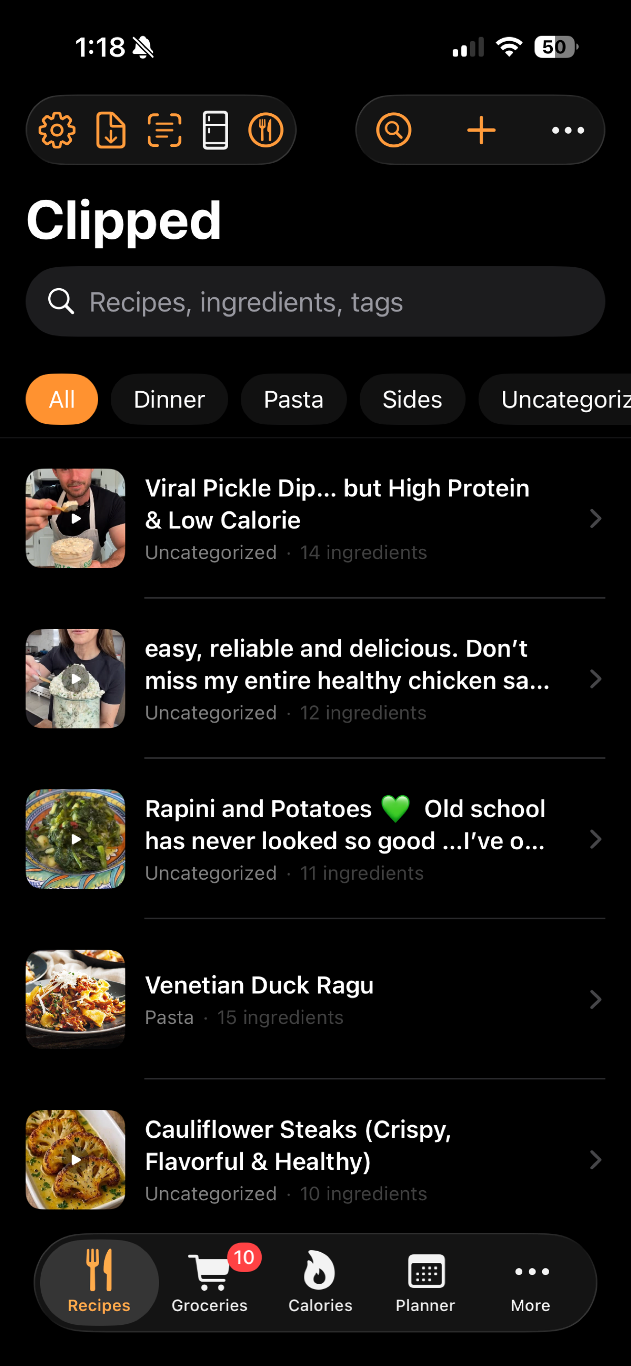 Clipped - Recipe Manager screenshot 6