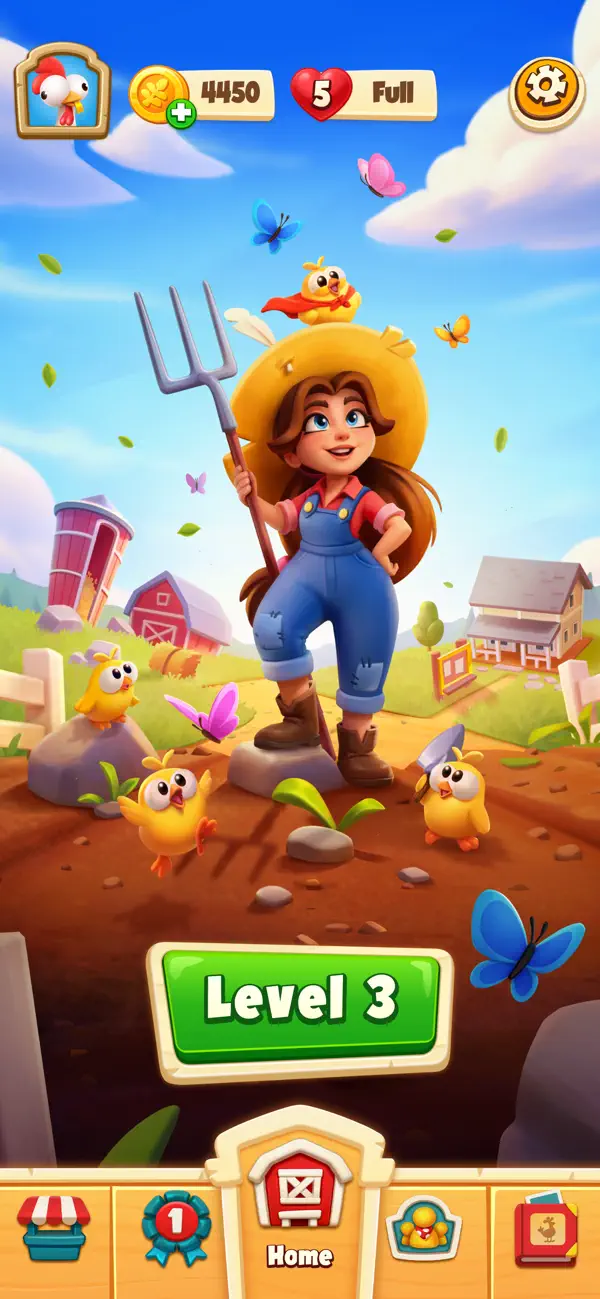 Hay Day Match iOS Mod IPA screenshot 3 - iOS game interface