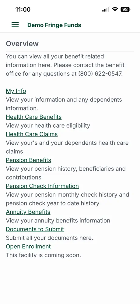BeneSys Member Portal screenshot 3